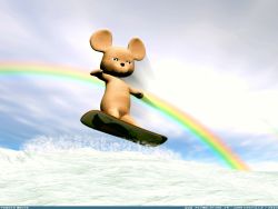 Mouse image wallpaper series