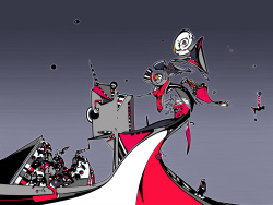 Abstract style wallpaper