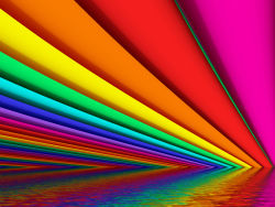 Colorful light wallpaper