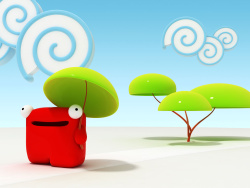 3D cute wallpaper series