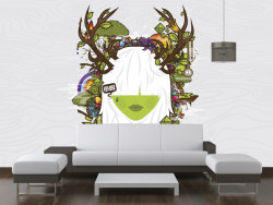 Wallpaper mural / 2010